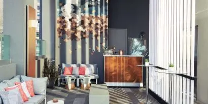 Lounge area at The Bernic Hotel New York City, Tapestry Collection By Hilton.