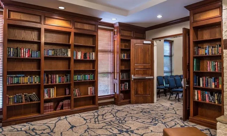 Library room at Hilton San Antonio Hill Country.