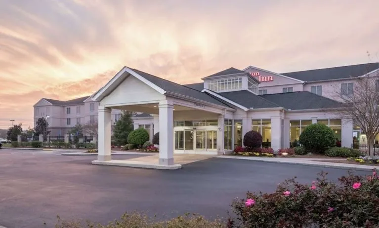 Entrance at Hilton Garden Inn Dothan.