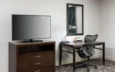 Day use room' workspace at Hilton Garden Inn Dothan.