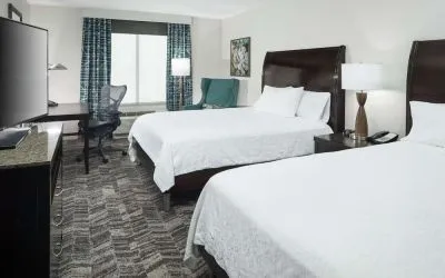 Day use twin room at Hilton Garden Inn Dothan.