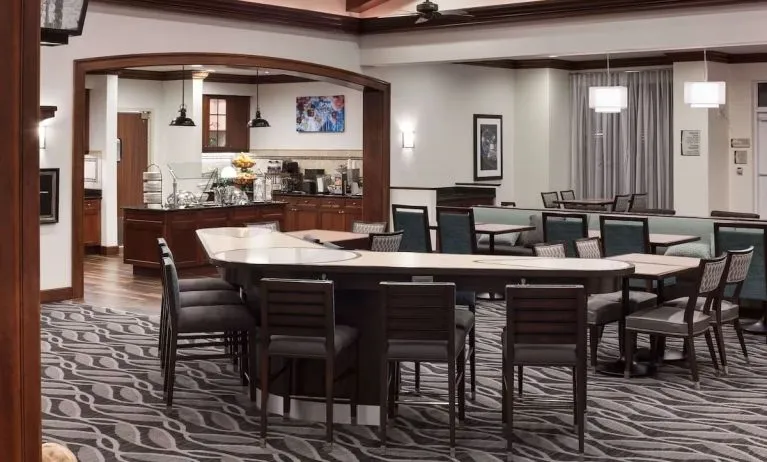 On-site restaurant at Homewood Suites By Hilton Denton.