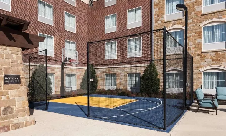 Sports court at Homewood Suites By Hilton Denton.