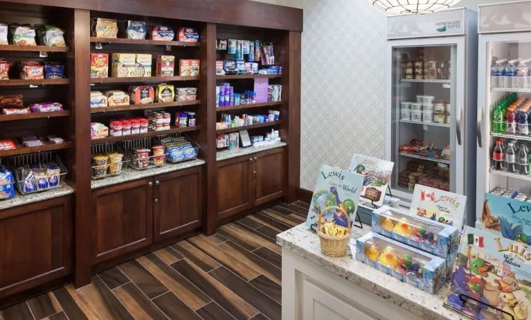 Convenience store at Homewood Suites By Hilton Denton.
