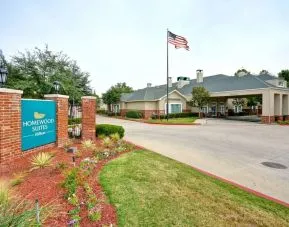 Entrance at Homewood Suites By Hilton Dallas-Lewisville.