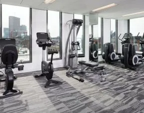Well equipped fitness center at Spa and massage available at Le Méridien Columbus, The Joseph..