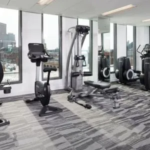 Well equipped fitness center at Spa and massage available at Le Méridien Columbus, The Joseph..