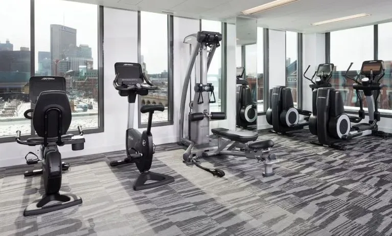 Well equipped fitness center at Spa and massage available at Le Méridien Columbus, The Joseph..