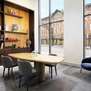 Lobby workspace at Le Méridien Columbus, The Joseph.