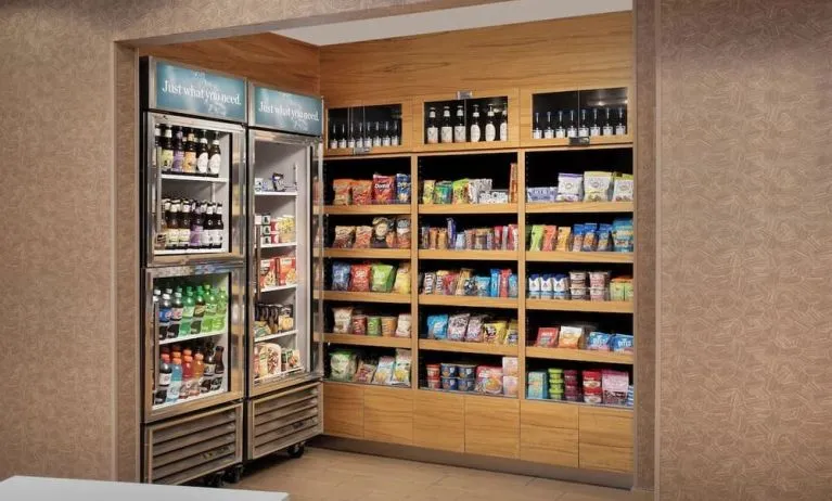 Convenience store at Fairfield Inn & Suites By Marriott Baltimore BWI Airport.
