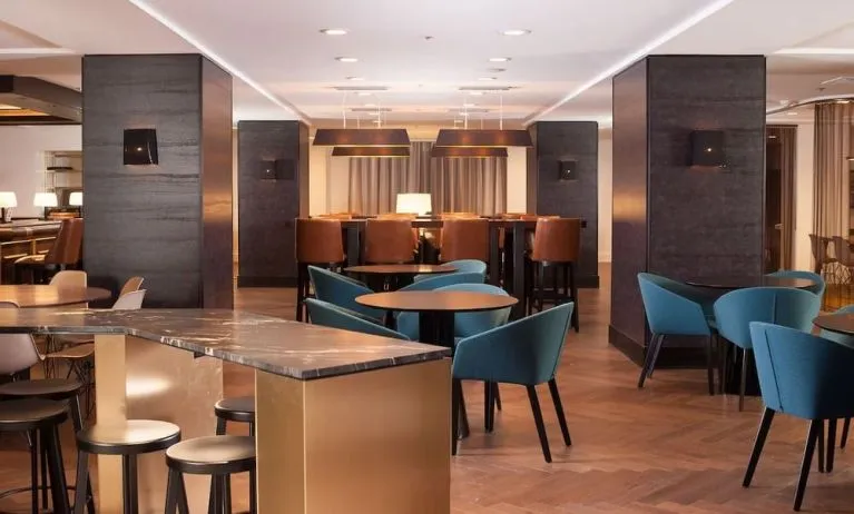 On-site restaurant at Stanford Court San Francisco.