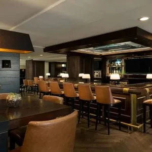 On-site bar and lounge area at Stanford Court San Francisco.