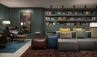 Lounge area at Stanford Court San Francisco.