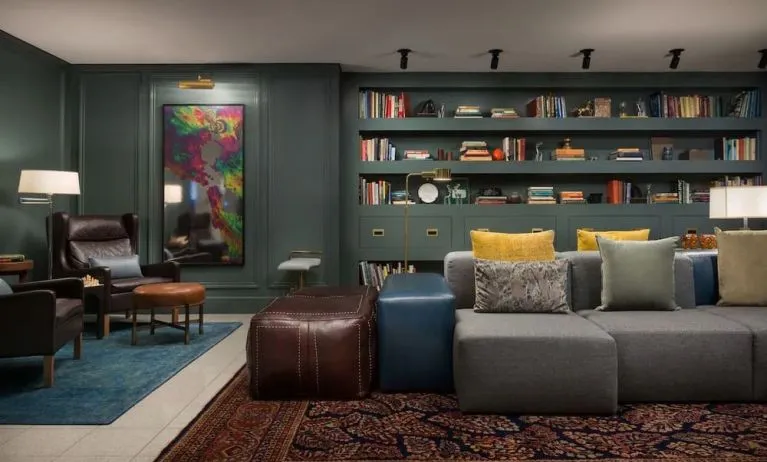 Lounge area at Stanford Court San Francisco.