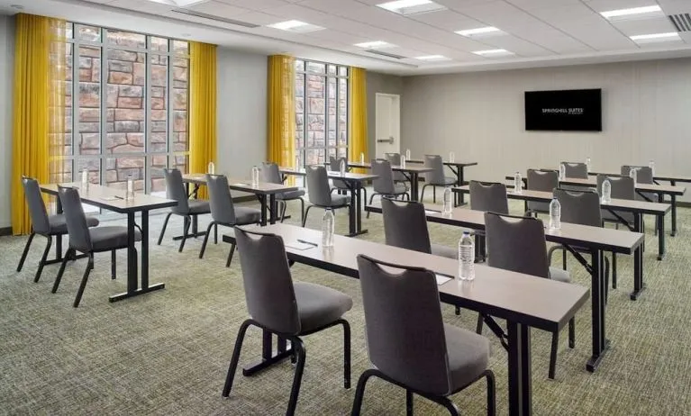 Professional meeting facility at 	SpringHill Suites Atlanta Northwest.