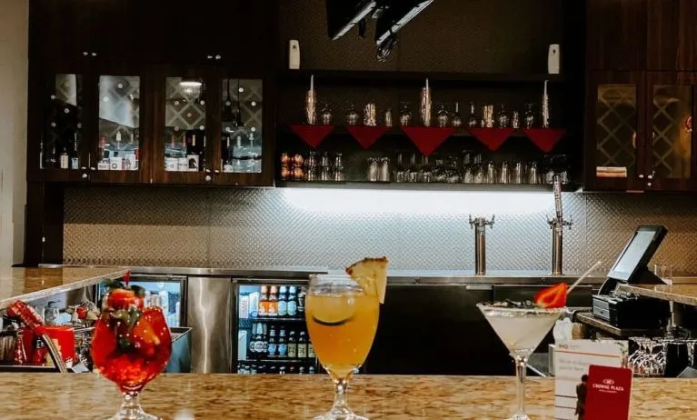 Bar at Crowne Plaza Chicago SW.