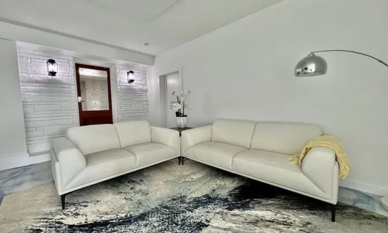 Lobby lounge area at SKYLARANNA Resort & Spa.