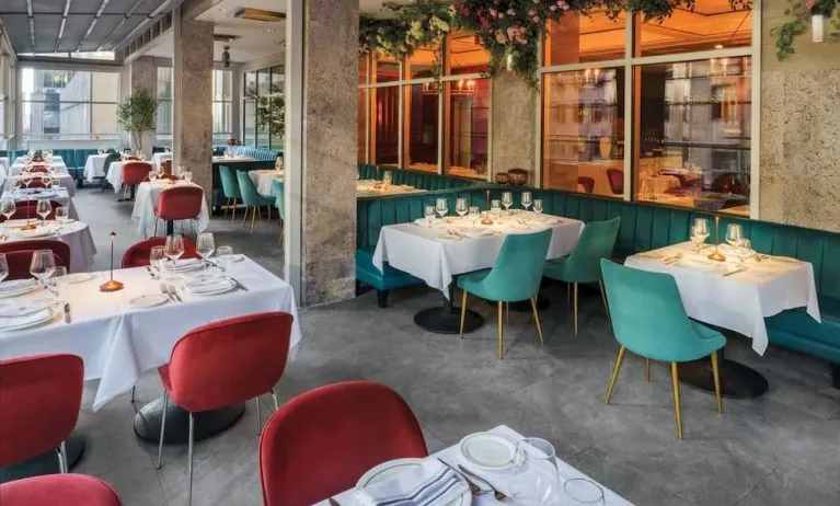 On-site restaurant at DoubleTree By Hilton New York Midtown Fifth Ave.