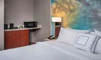 King bed at Sonesta Select Atlanta Norcross I-85.