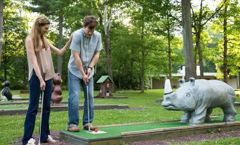 Mini-golf at Paradise Stream Resort.