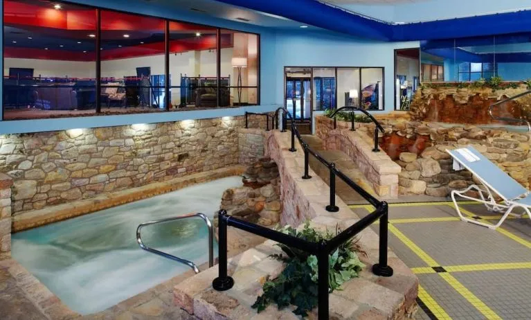 Outdoor pool at Paradise Stream Resort.