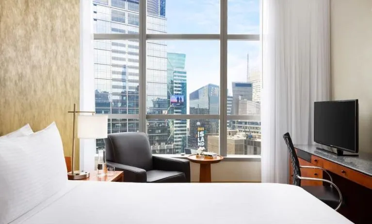 Day use room at Millennium Hotel Broadway Times Square.