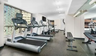Fitness center at Millennium Hotel Broadway Times Square.