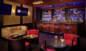 Hotel lounge at Millennium Hotel Broadway Times Square.