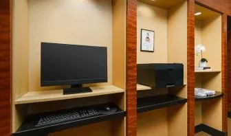 Business center at Millennium Hotel Broadway Times Square.