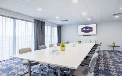 Meeting room at Hampton By Hilton Humberside Airport.