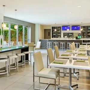 On-site bar and restaurant at Element Miami International Airport.
