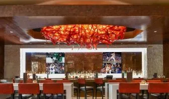 On-site bar at Hilton Dallas/ Plano Granite Park.