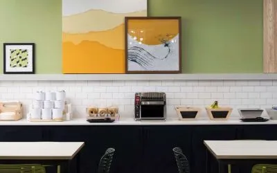 Breakfast available at Spark By Hilton Guelph.