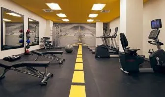 Fitness center available at Homewood Suites By Hilton LAX Airport.