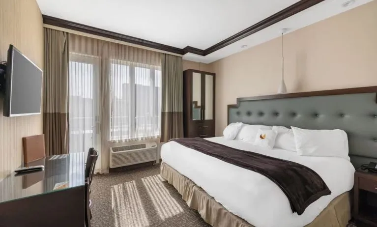 Day use room at Aura Hotel Brooklyn.