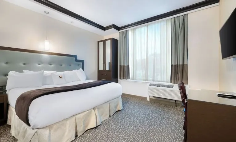 Day use room at Aura Hotel Brooklyn.