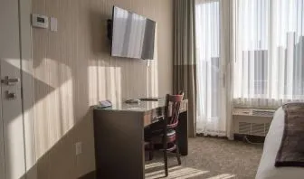 Day use room at Aura Hotel Brooklyn.