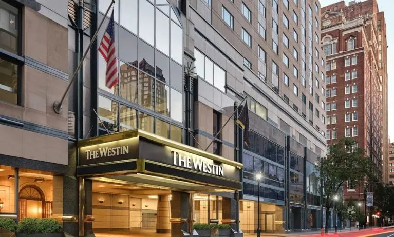 Hotel exterior at The Westin Philadelphia.