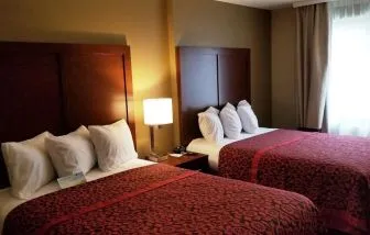 Day use twin room at Days Inn By Wyndham Brooklyn Marine Park.