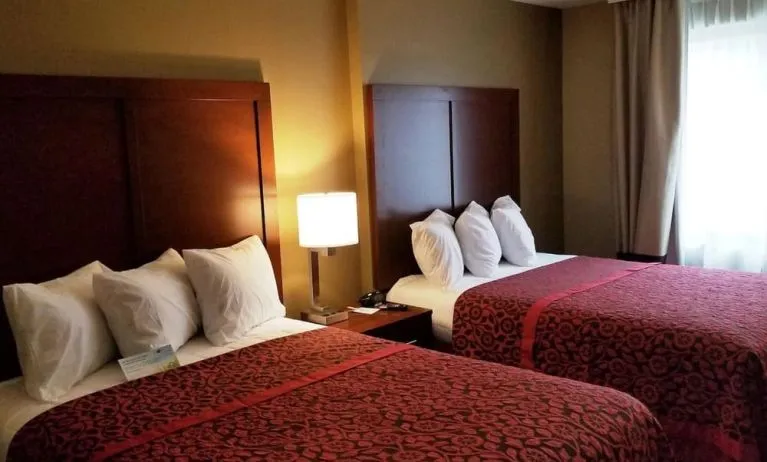 Day use twin room at Days Inn By Wyndham Brooklyn Marine Park.