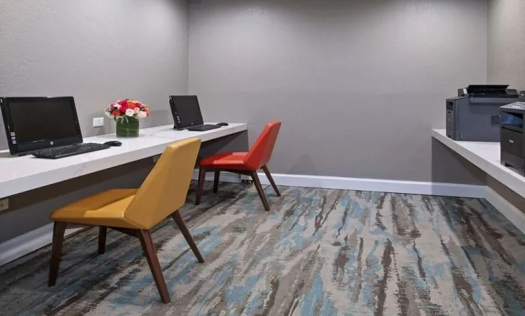 Business center available at The Anaheim Hotel.