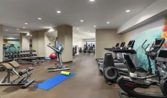 Fitness center at The Westin New Orleans.