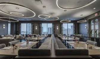 Dining area perfect for coworking at The Westin New Orleans.