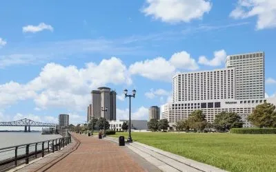Hotel exterior at The Westin New Orleans.