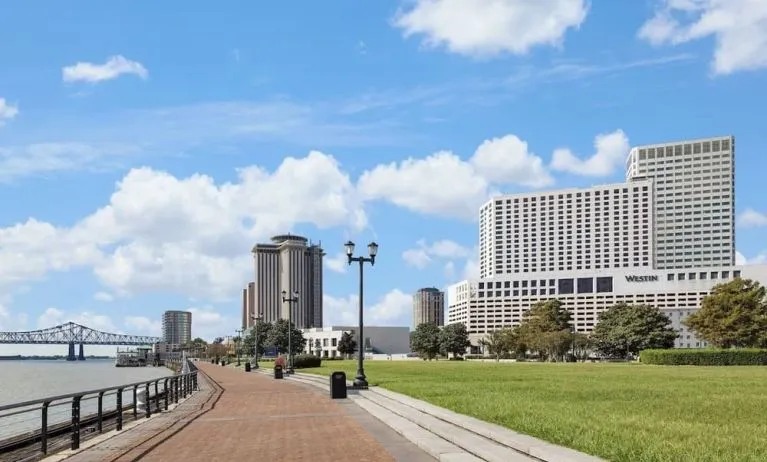 Hotel exterior at The Westin New Orleans.
