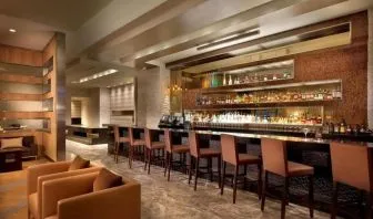 On-site bar with lounge area at EB Hotel Miami.