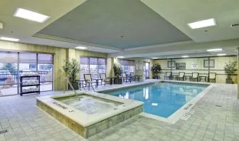 Indoor pool at Hampton Inn And Suites Guelph.