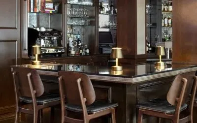 Hotel bar at The Boxer Boston.