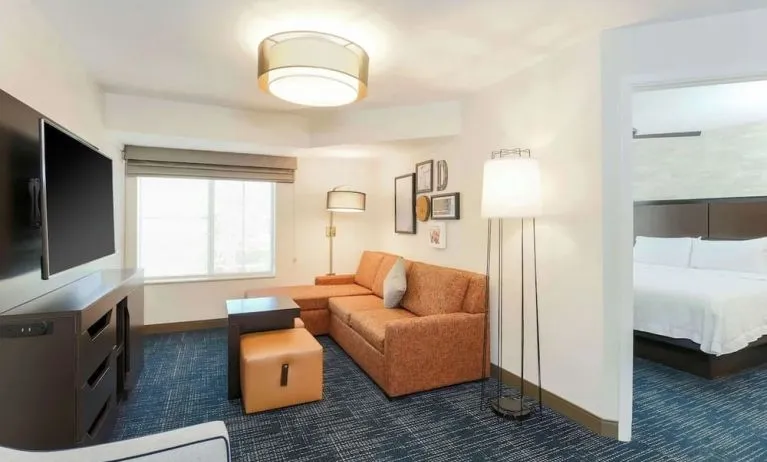 Day use room at Hampton Inn & Suites Denver Tech Center.