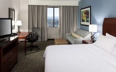 Day use room at Hilton Garden Inn Denver Downtown.